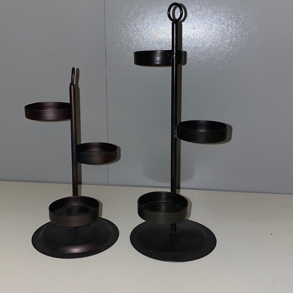 PartyLite Tealight tree - bronze & black